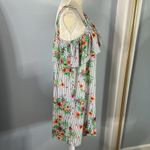 Harlow & Rose • boutique striped floral one shoulder ruffle dress Size M Photo 58