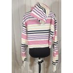 Champion Urban Outfitters Cotton Blend Crop Stripe Sweatshirt Hoodie Size XL NWT Photo 2