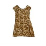 Sundance  Champagne Vineyard Silk blend Burnout Velvet Party Dress Size 6 Photo 3