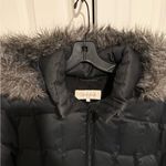 Calvin Klein  Duck Down Parka Sz L Black Puffer jacket Coat Removable Hood Photo 1