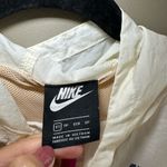 Nike  White and Beige Jacket with Pink Accent Photo 3