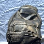 Vintage Sereta Leather Black Handbag Women’s Leather Purse Studded Shoulder Bag Photo 7