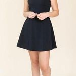 Spanx  Black Get Moving Squareneck Mini Dress L Photo 0