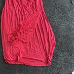 Dana Buchman  size 10 maxi Vibrant Pink dress halter side slits nwot rayon flowy Photo 10