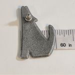 JJ Jonette Vintage Coyote Southwestern Pewter Earrings Silver Photo 6