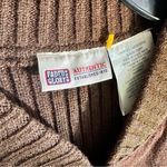 Faded Glory Vintage  Brown Ribbed Sweater Photo 1