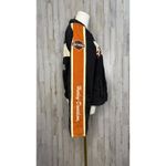 Harley Davidson Harley-Davidson Women's Motorcycle Jacket Black/Orange Size Small Racing Style Photo 3