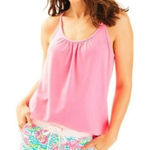 Lilly Pulitzer  Pink Knit Halter Top Sz‎ Small Photo 0