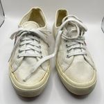 Superga Classic Cotu Low Top Womens Size 9.5 Off White Canvas Laceup Sneakers Photo 1