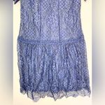 Sundance  Blue Lace Overlay Dress Size S Photo 4