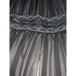 K. Jordan Black Sleeveless Midi Dress With Beaded Accents Size 18W Photo 3