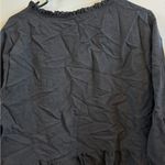 ZARA  Black Long Sleeve Dress Photo 6