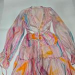 ROCOCO SAND Davina High Low Dress in Pink XS Photo 5