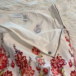 Liz Claiborne  Skirt size 16 so beautiful color red and white zipper on the side Photo 5