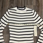 Madden Girl  Black and White Striped Sweater Photo 9