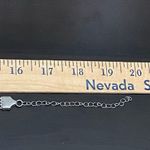 Stainless Steel Simulated Diamond Emerald Green CZ Magnetic Pendant Mesh Choker Photo 13