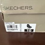 Skechers  Air-Cooled Memory Foam Parallel Ditto Charcoal Suede Wedge Booties 10 Photo 10