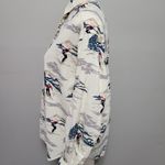 Eddie Bauer Vintage  Victorian ski motif corduroy button down size small Photo 4