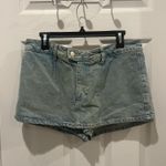 We The Free Free People Denim Mini Skort Photo 0