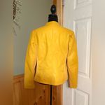 Women's Marc New York mustard color Jacket size Large NWOT Gold Photo 5