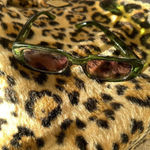 Frye & CO. Rectangular Sunglasses in Green Photo 7