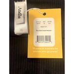 ANDIE NWT x Claire The Gold Coast Bikini Bottom Ribbed Stretch M Black #3834 Photo 6