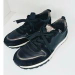 Paul Green Leather Weaver Sneaker in Black Combo (Women) size UK 6.5 / US 9 Photo 7