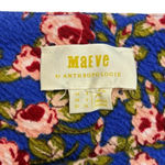 Anthropologie Maeve Sheffield Pencil Skirt Textured Floral Print Size US 2 Photo 9