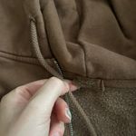 Brandy Melville John galt  oversized Brown Women's Hoodie full zip sweatshirt Photo 4