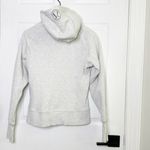 Lululemon  Size 6 Scuba Hoodie Heathered Core Ultra Light Grey Athleisure Workout Photo 4