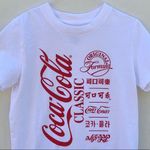 Coca-Cola Small short sleeve white original formula coke classic tee-DEFECT. Photo 2