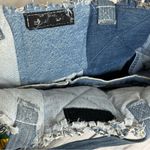 Green Bay Packers Custom Handmade Denim Jeans Patchwork Purse Bag Photo 6