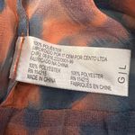 ViX Paula Hermanny Swim Coverup Fiery Orange Smoky Blue Size L No Flaws! Size L Photo 8