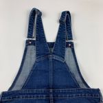 Old Navy  Dark Wash Stretch Denim Short-Alls M Photo 5