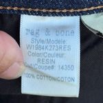 Rag and Bone JEAN high waist lace-up denim shorts in resin size 27 Photo 12