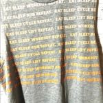 SO  Motivational Athletic Sporty Workout Graphic Sleeveless Tee Size XL Photo 3