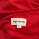 superdown  red bodysuit sz M Photo 2