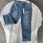Nicole Miller  Distressed Blue Ankle Jeans Photo 7