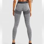 Gymshark Flex Low Rise Leggings Black Marl/Charcoal Women’s Small Photo 1