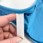 Aerie  Womens Bikini Swim Top Size Medium High Neck Beachy Boho Lace Panel Summer Photo 7