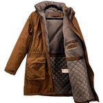 Lands' End Parka Coat Medium Barn Chore Cabin Jacket Photo 2