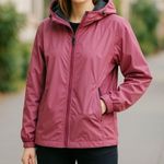 Stillwater Supply Womens Jacket Medium Hooded Pastel Windbreaker Outdoor Camping Photo 4