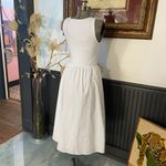 Spanx NWT  Smooth Jersey Scoop Neck Tank Midi Dress in Classic White - Sz S 🧡🎀 Photo 8