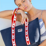 Brighton Velveteen Love Tote Bag Photo 0