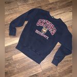 Authentic Oxford university embroidery preppy crew sweatshirt college classic Blue Size XS Photo 1