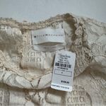Neiman Marcus  Style Keepers Beige 3/4 Sleeve Blouse Size Small NWT SK17TP0274001 Photo 2