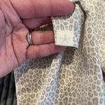 Barefoot Dreams Washed Satin Pants And Top PJ Set Small - Animal Print Photo 13