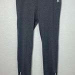 RBX Full Length Heather Gray Leggings w/Zippers at Ankles Size L Size L Photo 0