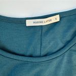 Marine layer Lexi Midi Tank Dress in Tapestry Teal Bluse Size Small NWOT Photo 3