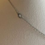 NEW Girls Cow Heart Pendant with Amber Tones Silver Necklace Photo 3